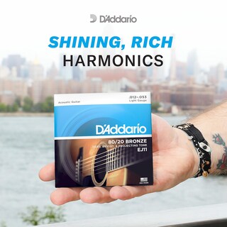 Foto 4 | Cuerdas Para Guitarra Acústica D'addario Ej10 Bronze Extra Light - Venta Internacional.