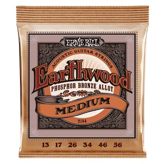 Foto 2 | Cuerdas Para Guitarra Acústica Ernie Ball Earthwood Medium 80/20 - Venta Internacional.