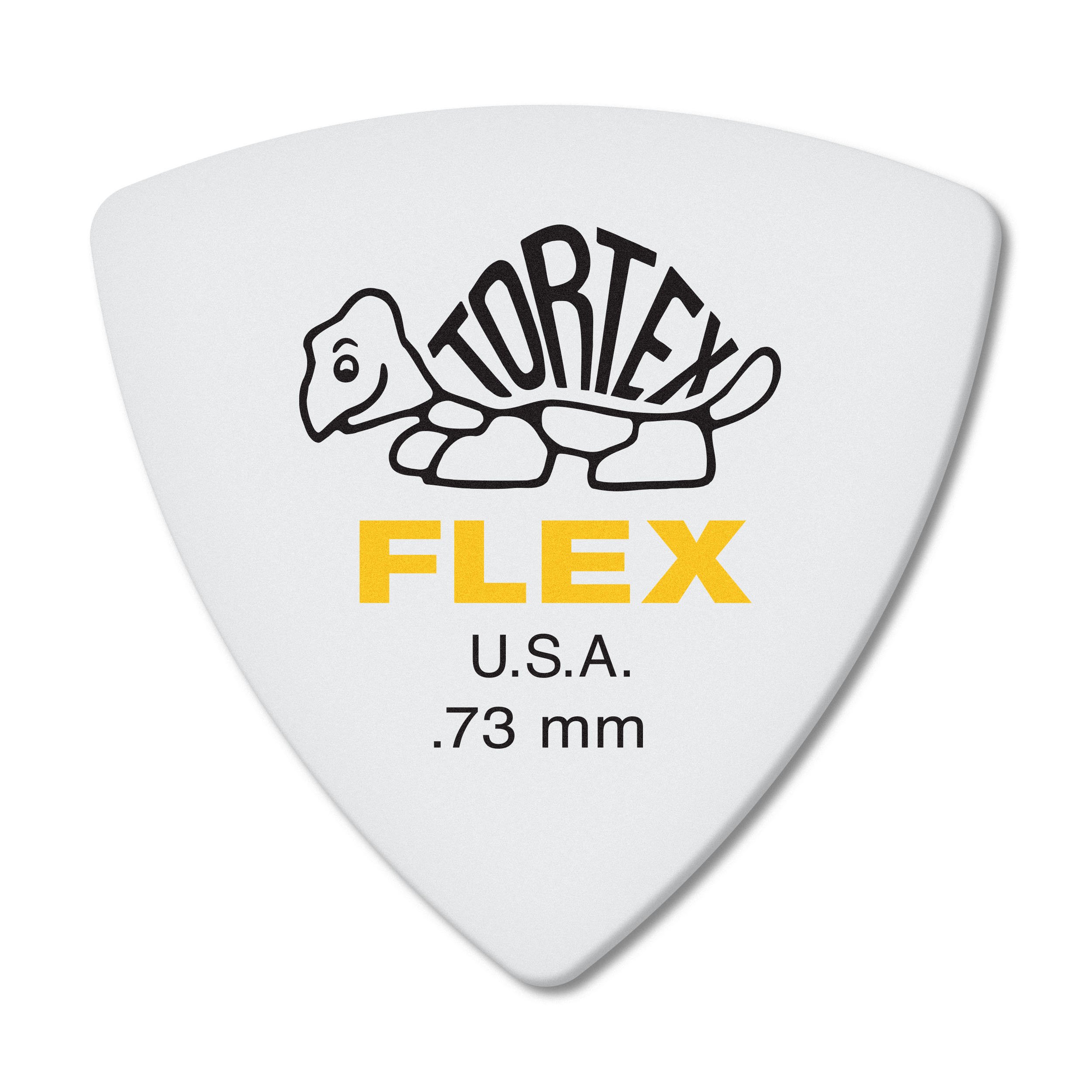 Foto 2 pulgar | Púa De Guitarra Jim Dunlop Tortex Flex Triangle, 73 Mm, Amarilla, Paquete De 6 - Venta Internacional.