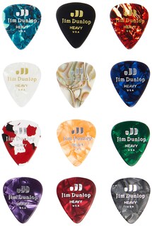 Foto 1 | Paquete Variado De Púas Para Guitarra Jim Dunlop Pvp107 Heavy Celuloid - Venta Internacional.