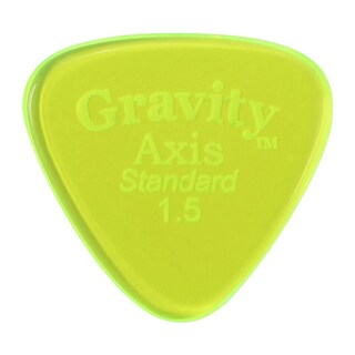 Foto 1 | Púa De Guitarra Gravity Picks Axis Standard 1.5 Mm Verde Fluorescente - Venta Internacional.