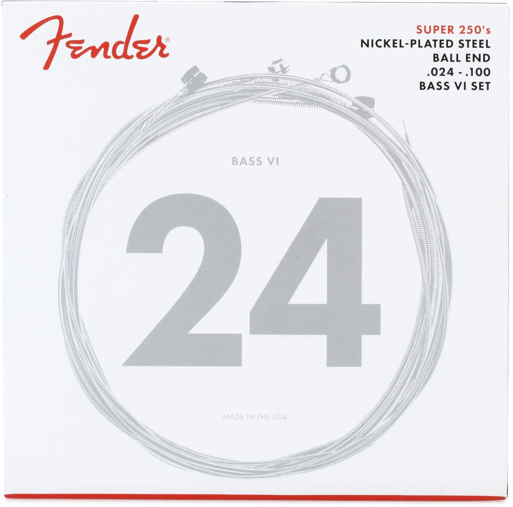 Cuerdas Para Guitarra Eléctrica Fender Super 250 Niqueladas - Venta Internacional. $798