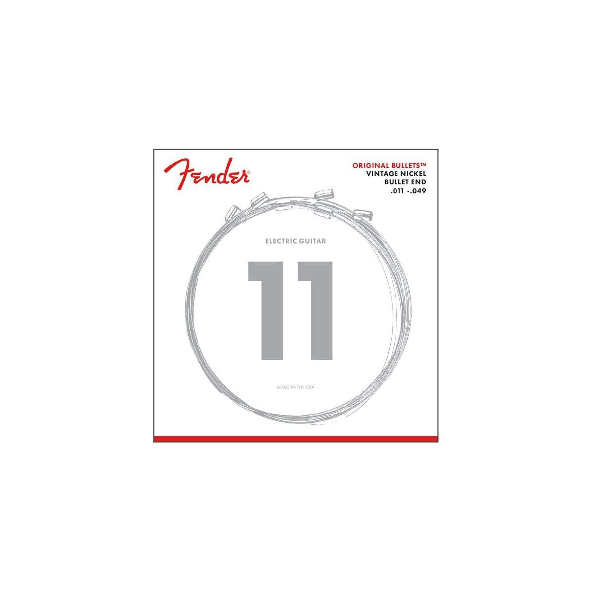 Cuerdas Para Guitarra Eléctrica Fender Original Bullet 3150 Pure Nic - Venta Internacional.