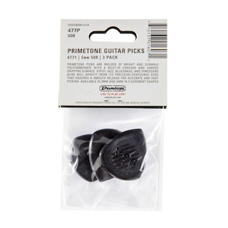 Foto 5 | Plectrum Jim Dunlop Primetone 477p508 Negro De 5 Mm, Paquete De 3 - Venta Internacional.