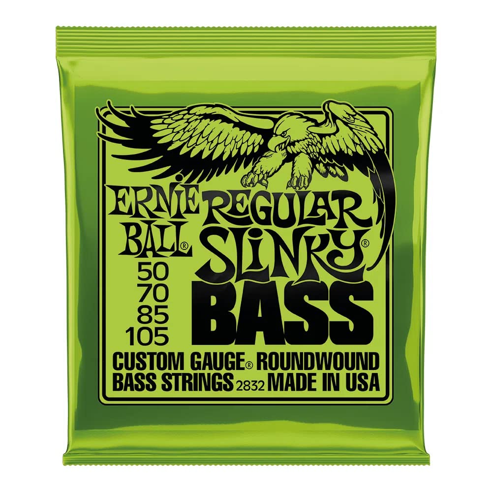 Foto 1 | Cuerdas Ernie Ball Regular Slinky Para Bajo, Calibre 50-105 - Venta Internacional.
