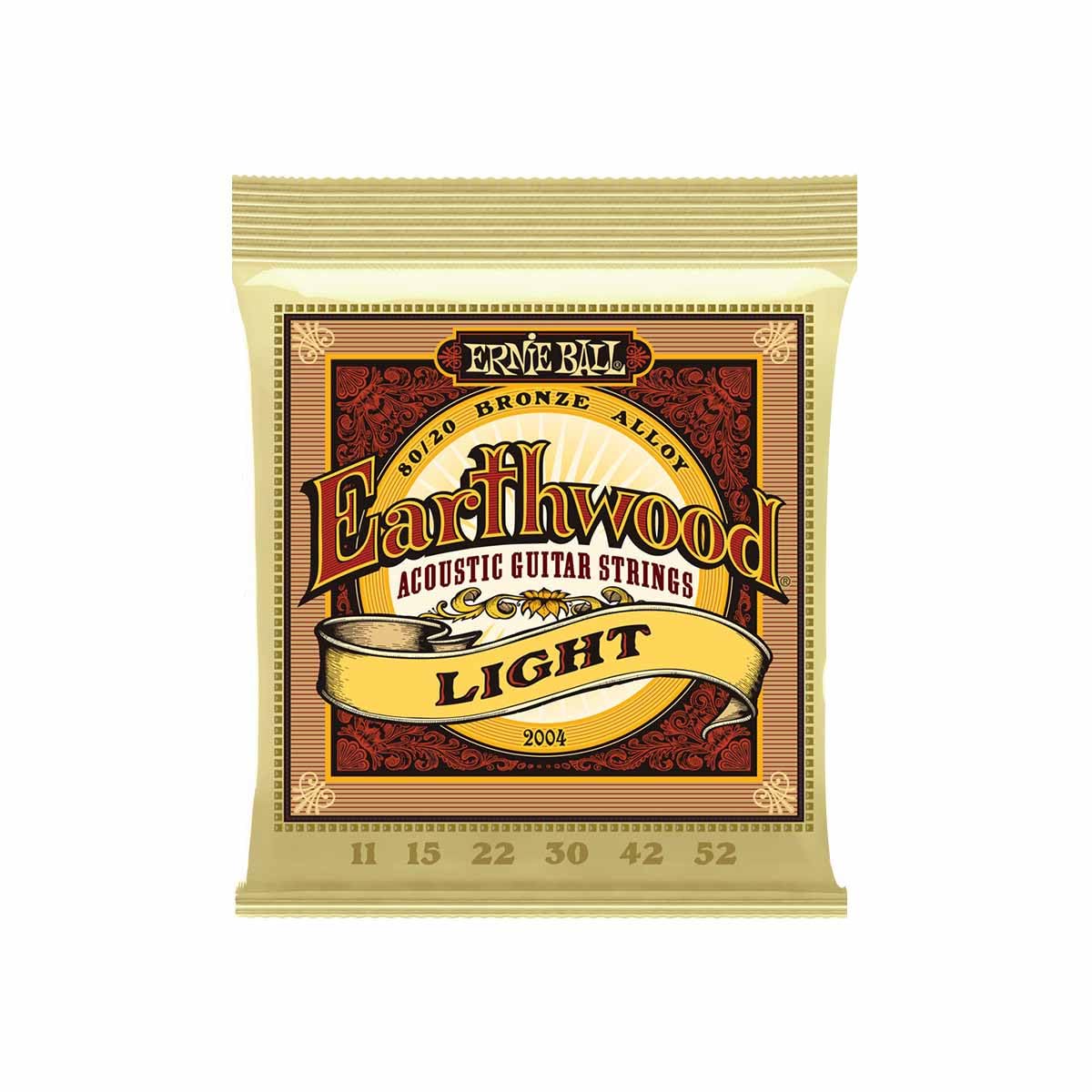 Foto 2 pulgar | Cuerdas Para Guitarra Acústica Ernie Ball Earthwood Light 80/20 Bronze .011 - .052 (paquete De 3) - Venta Internacional