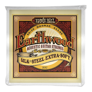 Foto 1 | Cuerdas Ernie Ball Earthwood Silk And Steel Para Guitarra Acústica Extrasuaves, Calibre 10-50 (p0204 - Venta Interna