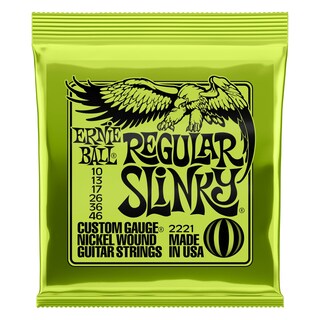 Foto 1 | Cuerdas Para Guitarra Eléctrica Ernie Ball Regular Slinky 10-46 - Venta Internacional.