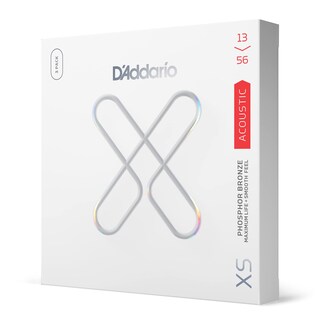 Foto 1 | Cuerdas Para Guitarra D'addario Xs Revestidas En Bronce Fosforado 13-56, Paquete De 3 - Venta Internacional.