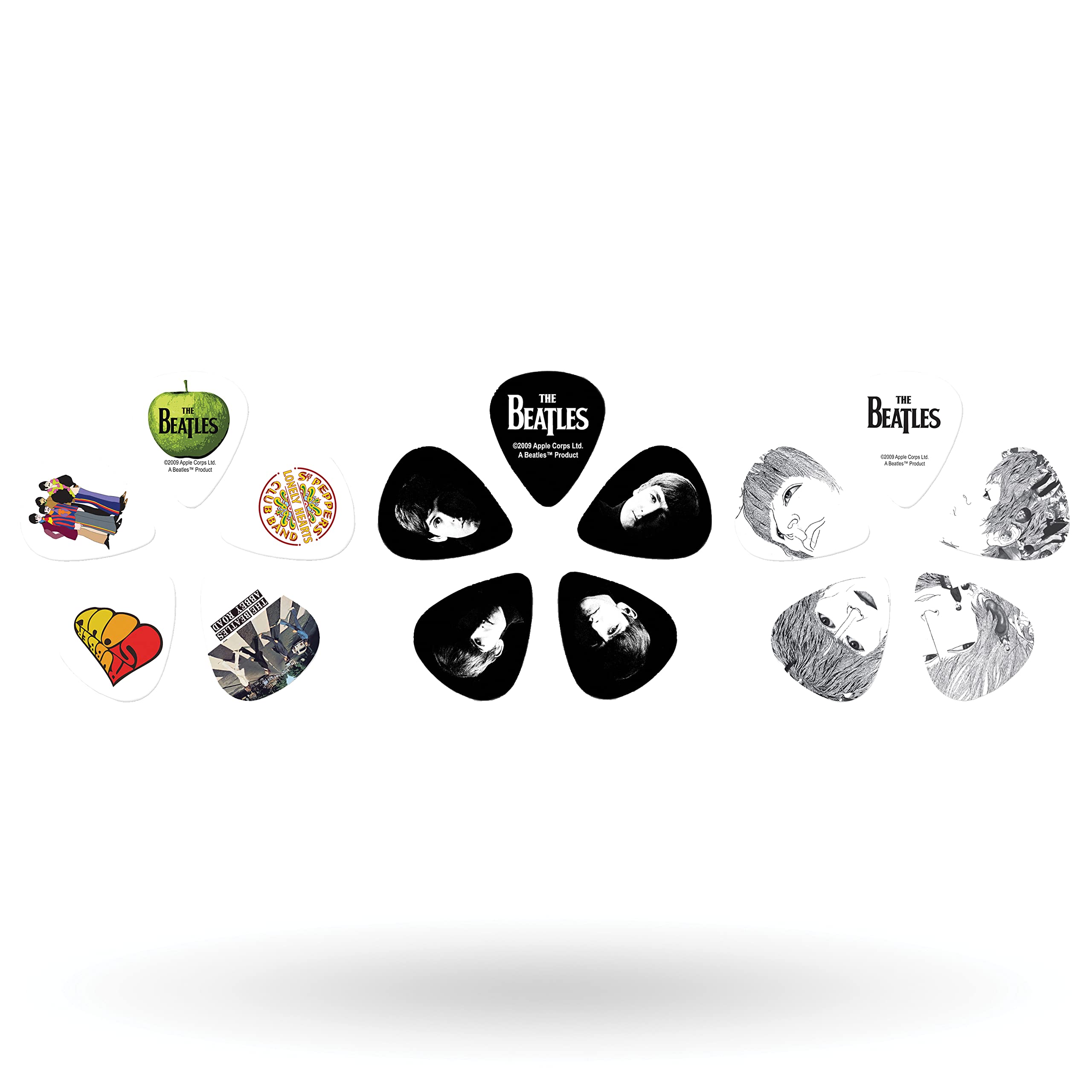 Foto 3 pulgar | Púas Para Guitarra D'addario Accessories Beatles, Paquete De 15 Con Lata - Venta Internacional.