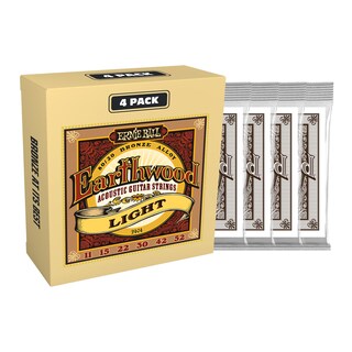 Foto 2 | Cuerdas Para Guitarra Acústica Ernie Ball Earthwood 80/20 Bronze - Venta Internacional.