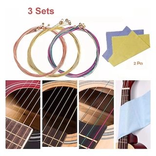 Foto 4 | Kit De Accesorios Para Guitarra Acustica Cuerdas 66 Unidades Lab.g Multicolor