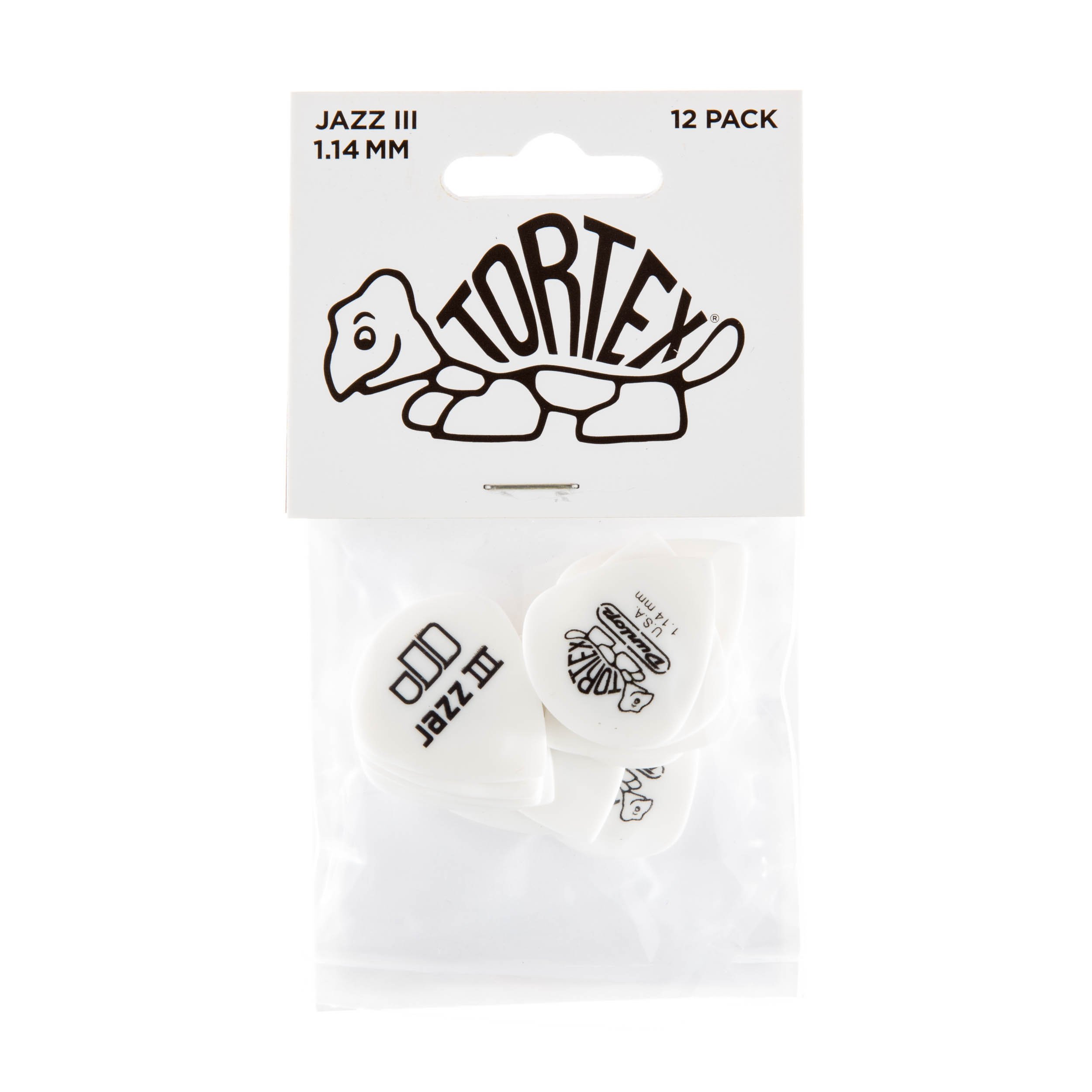 Foto 5 pulgar | Púas Para Guitarra Dunlop Tortex Jazz Iii, 1,14 Mm (paquete De 12) - Venta Internacional.