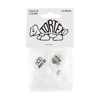 Foto 4 | Púas Para Guitarra Dunlop Tortex Jazz Iii, 1,14 Mm (paquete De 12) - Venta Internacional.