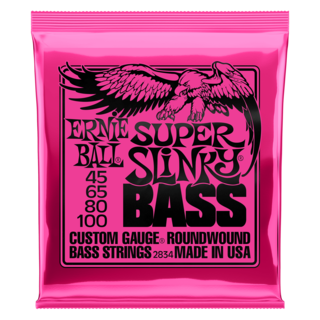 Foto 1 | Cuerdas Bajo Ernie Ball 2834 Color Rosa