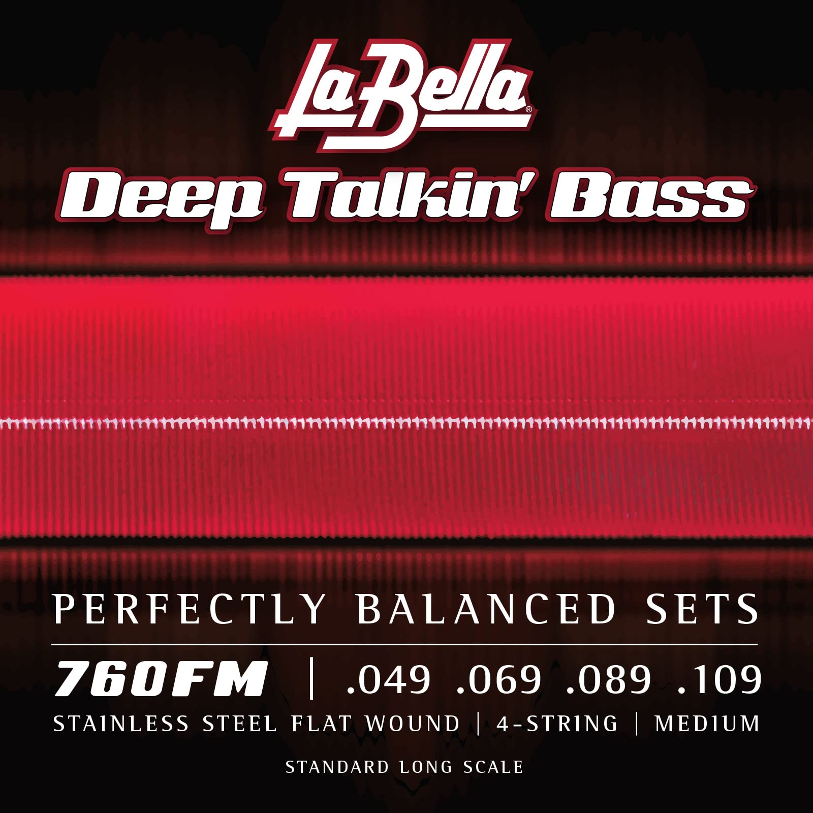 Foto 1 | Cuerda Para Bajo La Bella 760fm Deep Talkin' Stainless Steel - Venta Internacional.