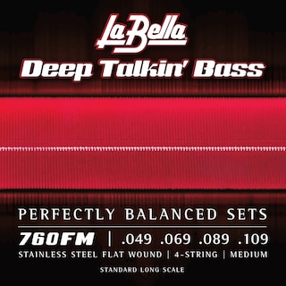 Foto 1 | Cuerda Para Bajo La Bella 760fm Deep Talkin' Stainless Steel - Venta Internacional.