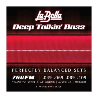 Foto 4 | Cuerda Para Bajo La Bella 760fm Deep Talkin' Stainless Steel - Venta Internacional.
