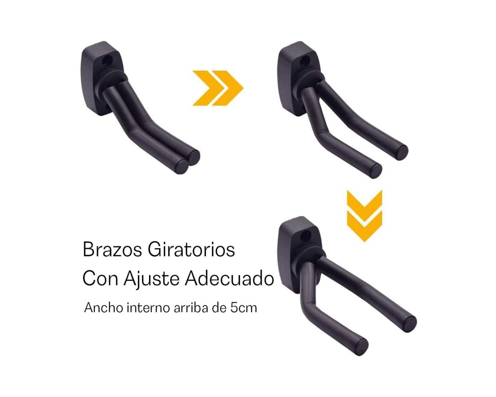 Foto 4 pulgar | Soporte para Guitarra de Pared Genérico Incluye Plumillas