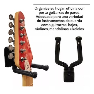 Foto 4 | Set de 2 Soportes de Pared para Guitarra