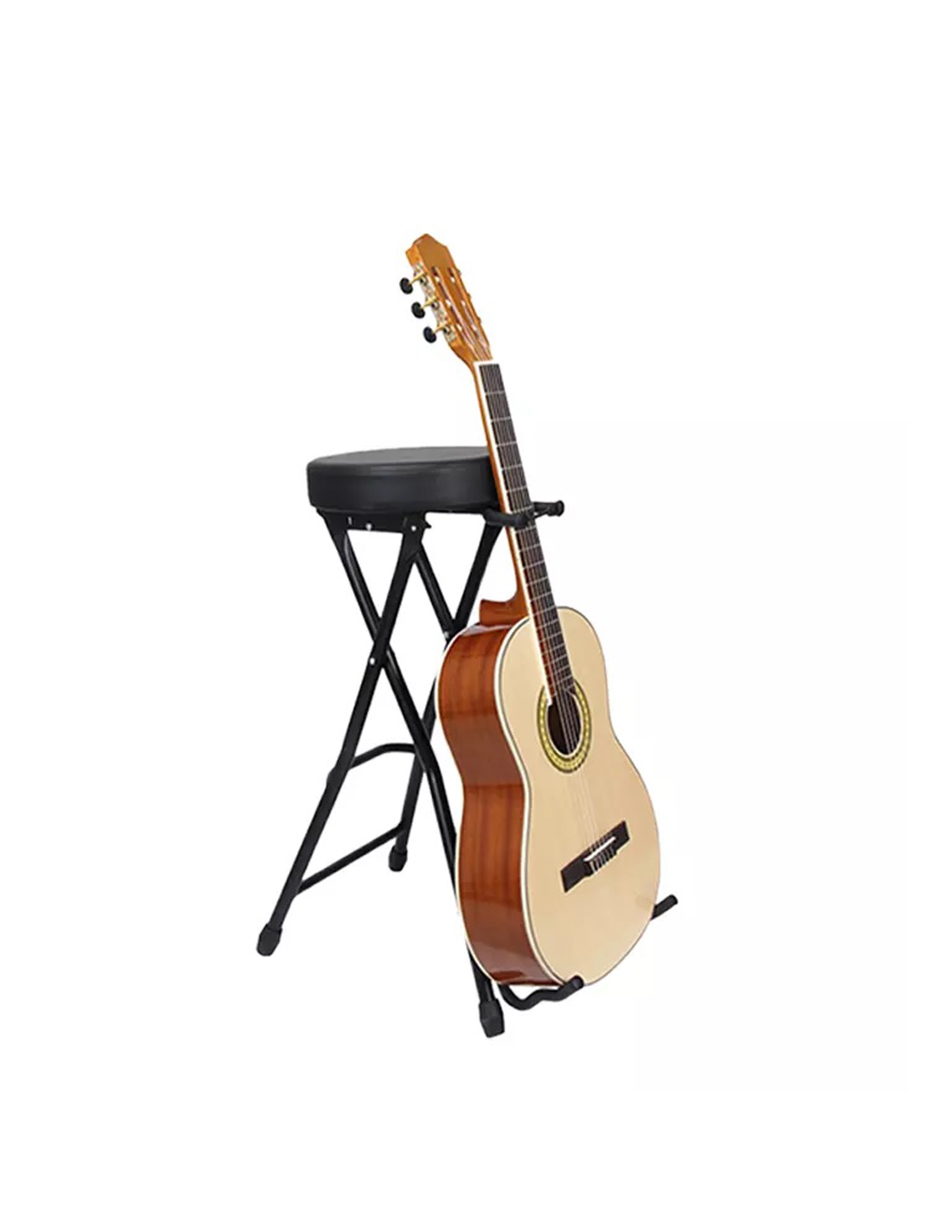 Foto 4 pulgar | Asiento para Guitarrista con Soporte para Instrumento Hebikuo Ma-81