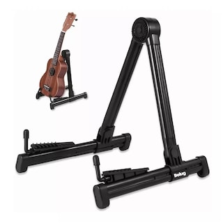 Foto 2 | Soporte De Guitarra Plegable Universal Con Marco A Portátil Negro Belug