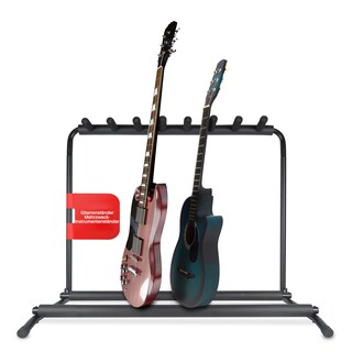 Foto 1 | Soporte Multiguitarra Pyle, Expositor De 7 Ranuras Para Guitarra Eléctrica, Ac - Venta Internacional.