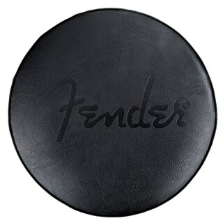 Foto 2 | Taburete De Bar Fender Con Logotipo Negro Estampado, Giratorio, 30 Cm, Negro/negro - Venta Internacional.
