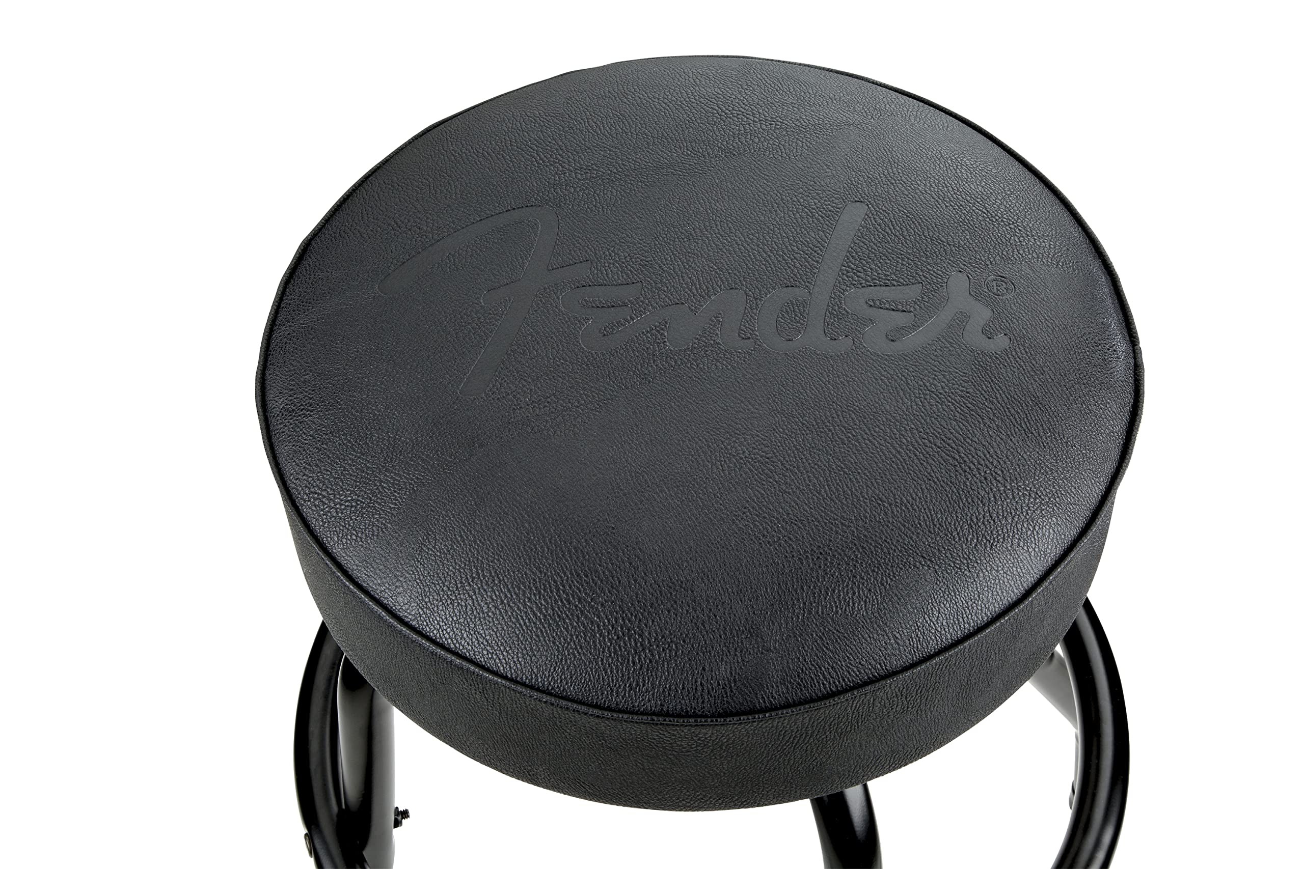Foto 4 | Taburete De Bar Fender Con Logotipo Negro Estampado, Giratorio, 30 Cm, Negro/negro - Venta Internacional.