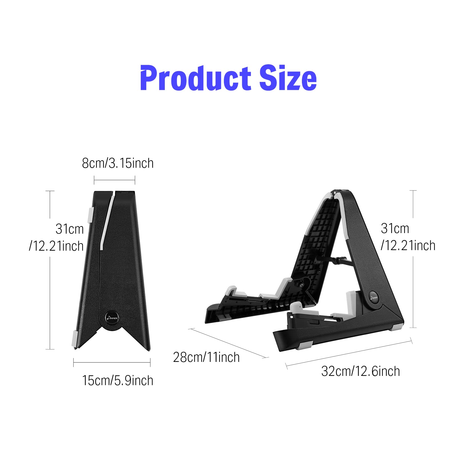 Foto 8 pulgar | Soporte De Guitarra Donner A-frame Para Bajo Electrónico Acústico - Venta Internacional.