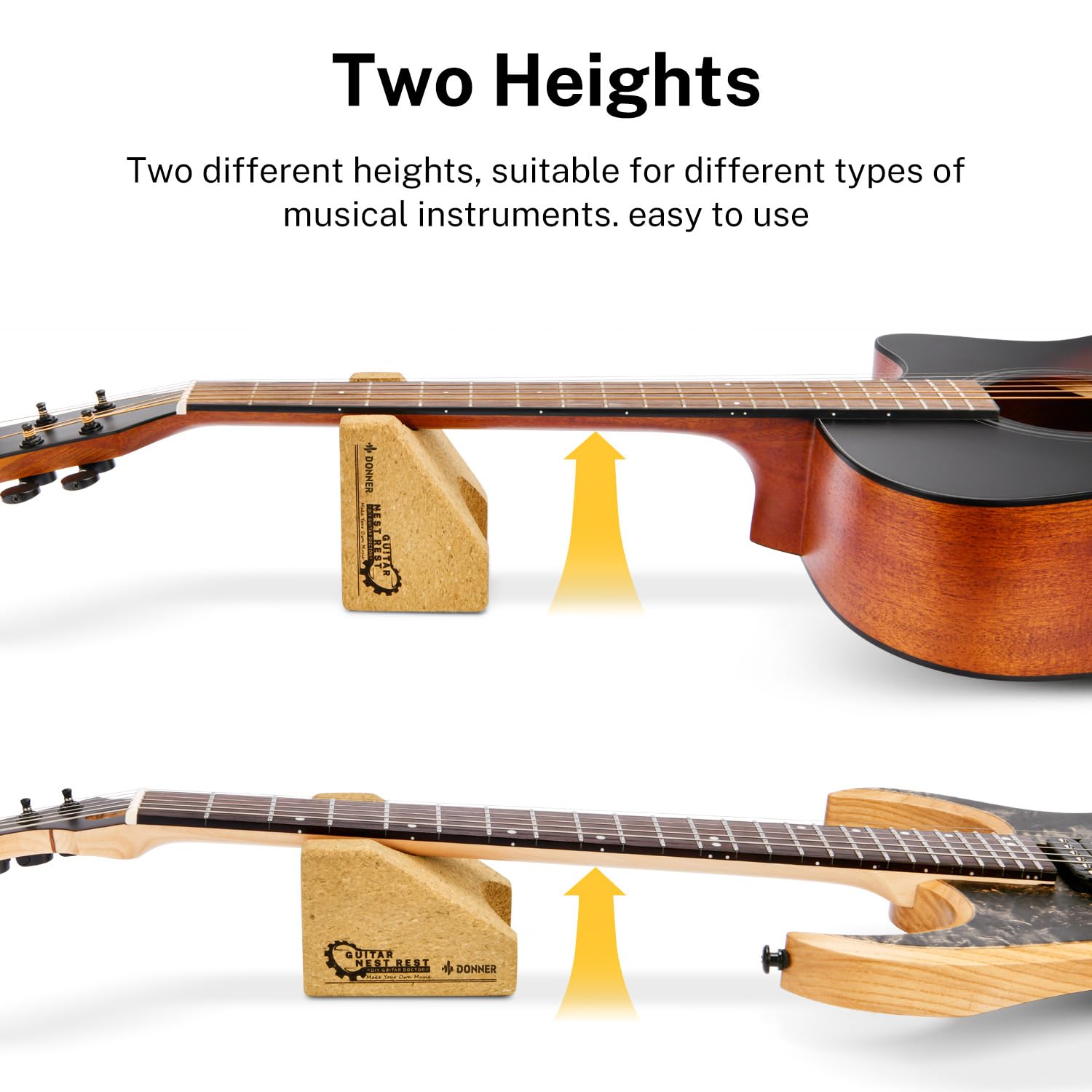 Foto 4 | Soporte Para Cuello De Guitarra Cradle Donner Para Cambio Y Reparación De Cuerdas - Venta Internacional.