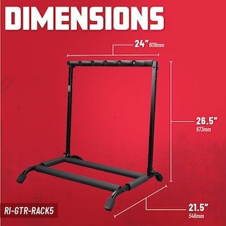 Foto 6 | Soporte Para Guitarra Rok-it Ri-gtr-rack5 Para 5 Guitarras Eléctricas O Acou - Venta Internacional.
