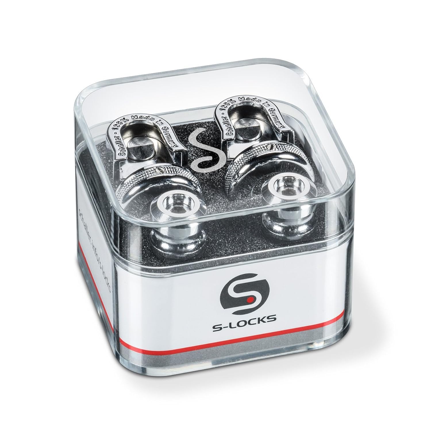 Foto 1 | Correa De Guitarra, Candados Y Botones Schaller S Locks, Cromados - Venta Internacional.
