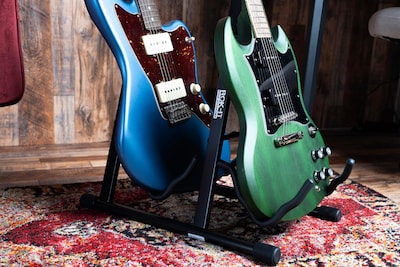 Foto 6 | Soporte De Guitarra Rok-it A-frame Double Para Guitarra Eléctrica Y Acústica - Venta Internacional.