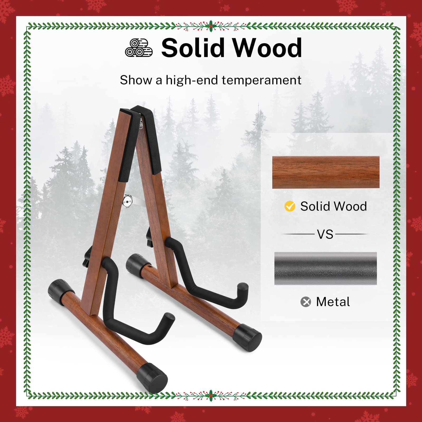 Foto 4 | Soporte Para Ukelele Donner Wood A-frame Para Instrumentos Pequeños - Venta Internacional.