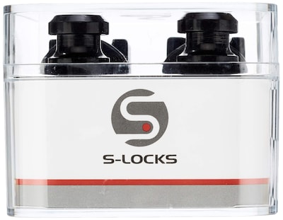 Foto 1 | Straplocks Schaller 14010401 Security Black Chrome Para Guitarra - Venta Internacional.