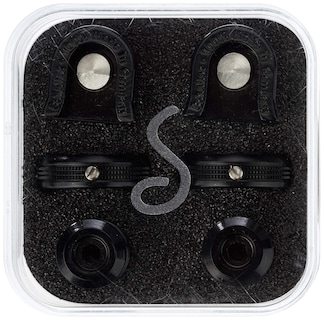 Foto 3 | Straplocks Schaller 14010401 Security Black Chrome Para Guitarra - Venta Internacional.