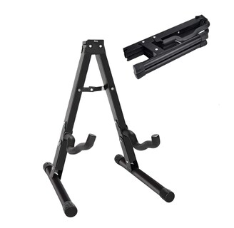 Foto 1 | Soporte De Guitarra Belug De Metal Plegable Soporte De Base Negro