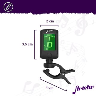 Foto 4 | Afinador Digital Arieta para Guitarra