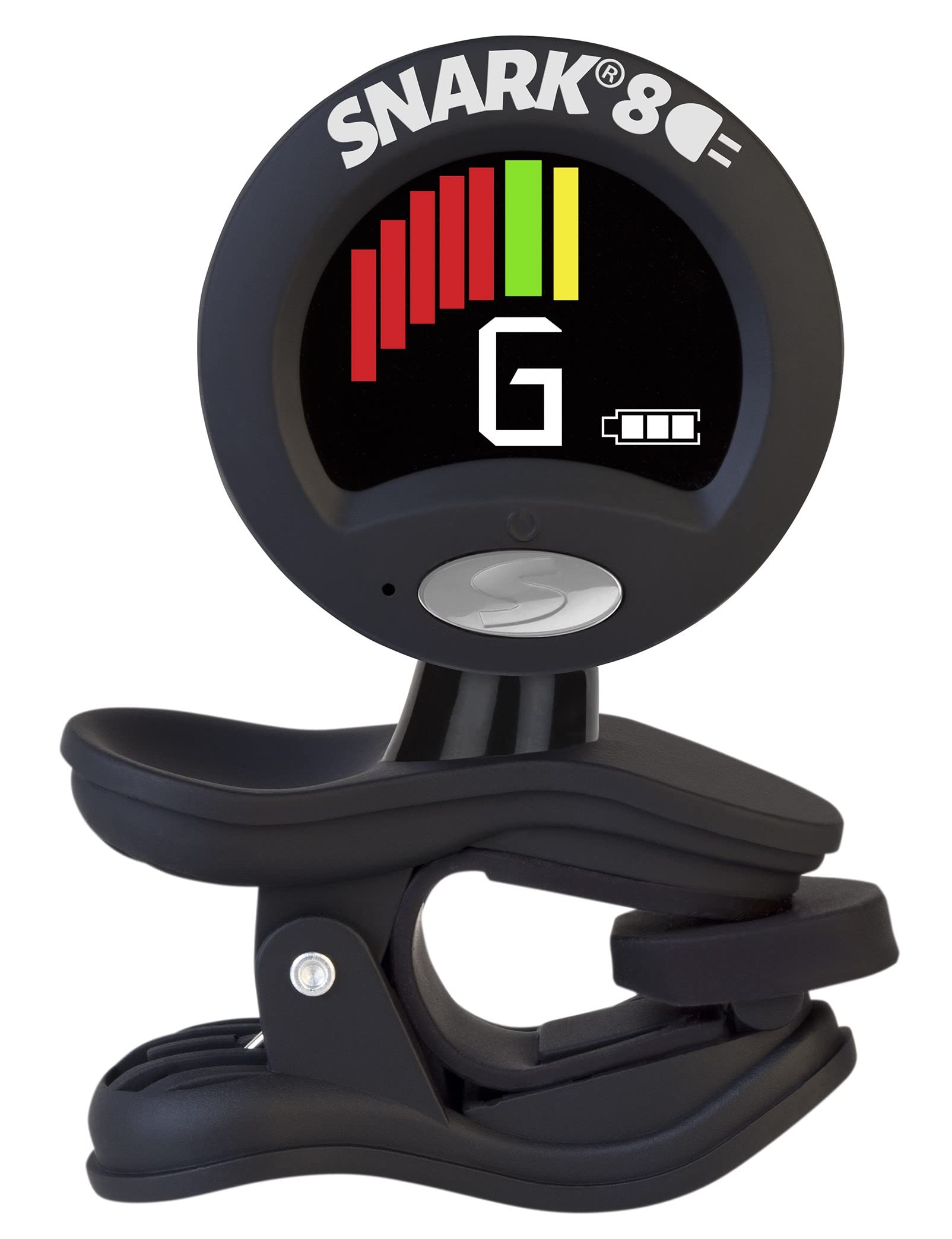 Afinador De Guitarra Snark Snark8 Con Pantalla Superbrillante, Negro - Venta Internacional.