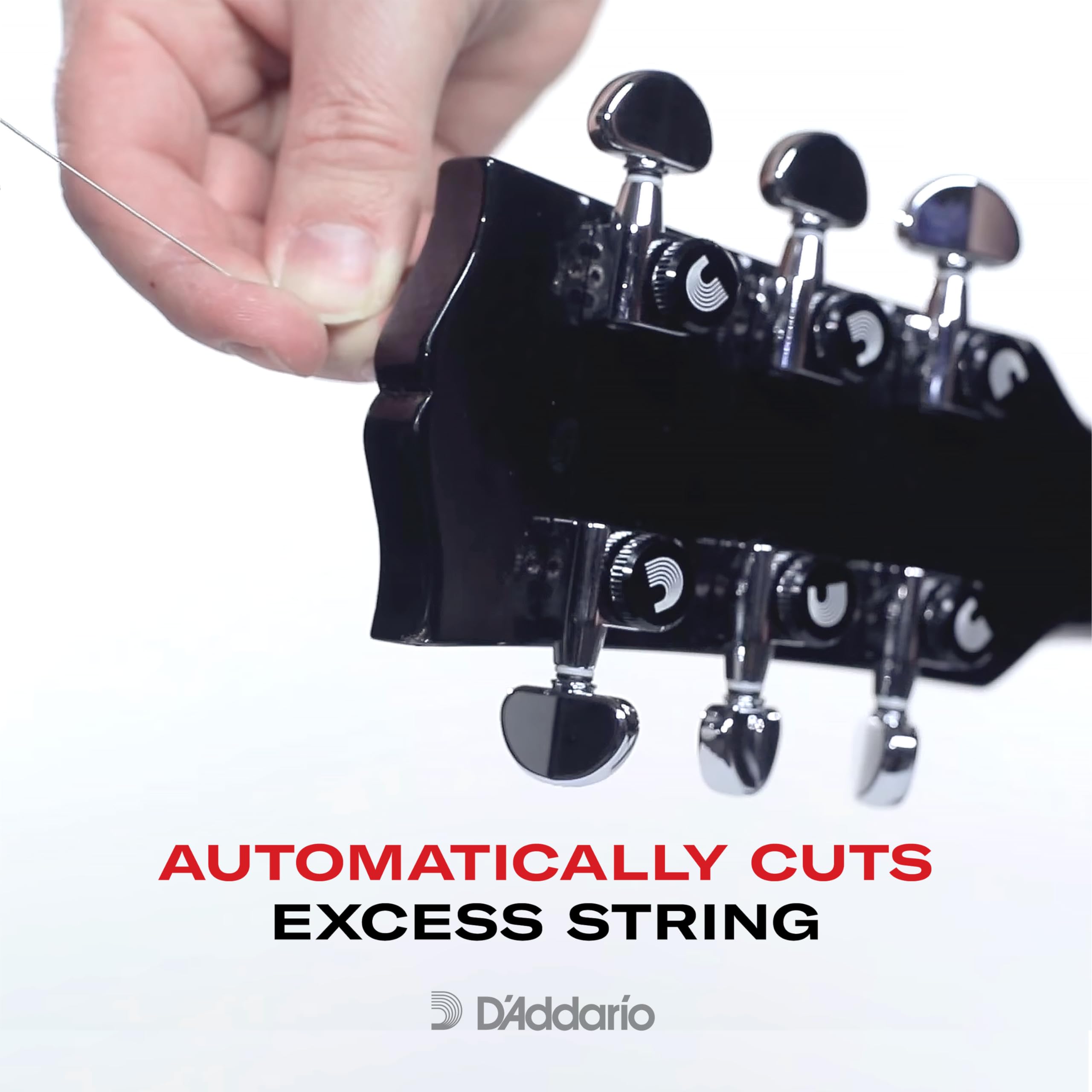 Foto 4 pulgar | Máquinas De Afinar D'addario Auto-trim Locking 6 En Línea, Color Negro - Venta Internacional.