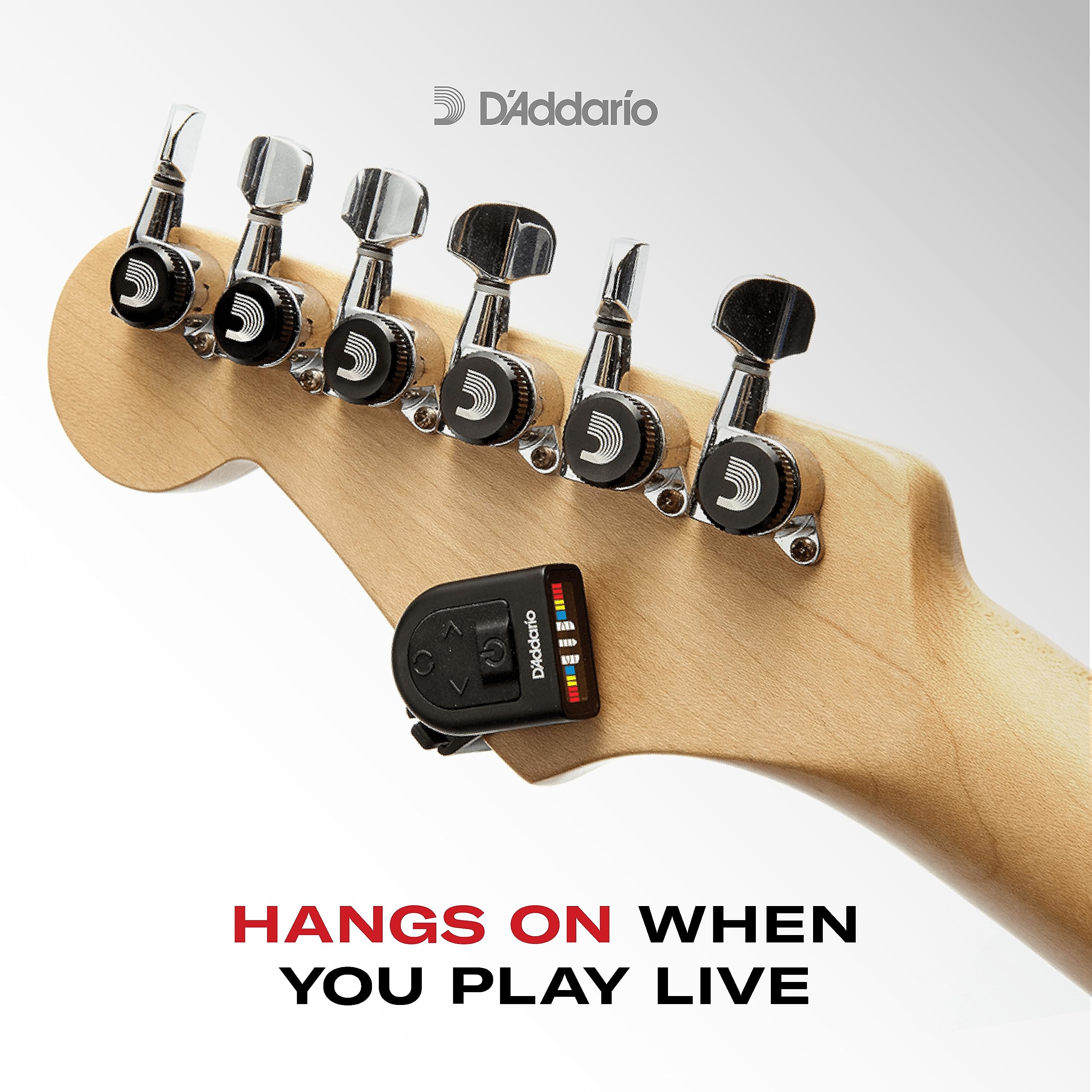 Foto 5 pulgar | Afinador De Guitarra D'addario Con Microclip Para Auriculares, Paquete De 1 - Venta Internacional.