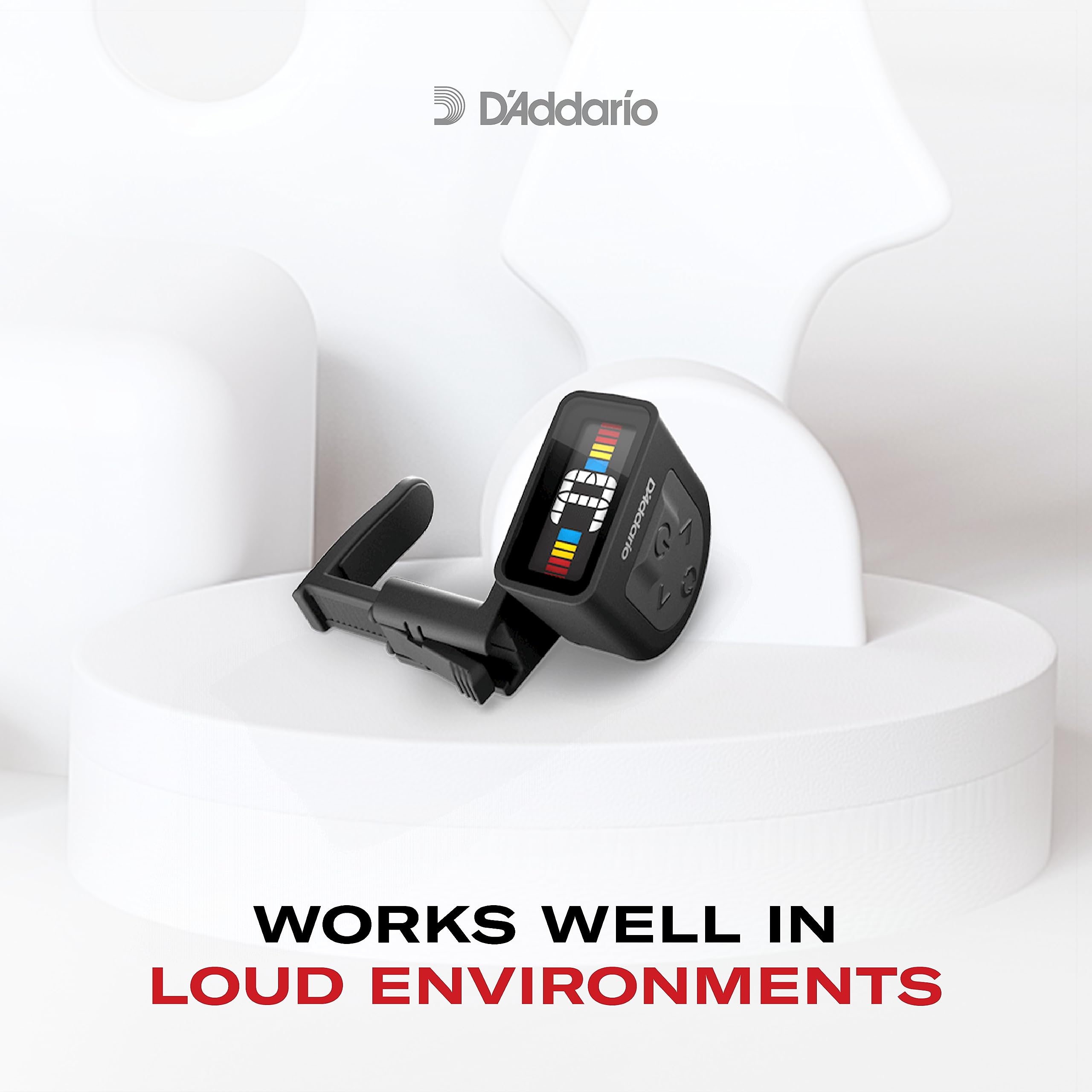 Foto 6 pulgar | Afinador De Guitarra D'addario Con Microclip Para Auriculares, Paquete De 1 - Venta Internacional.