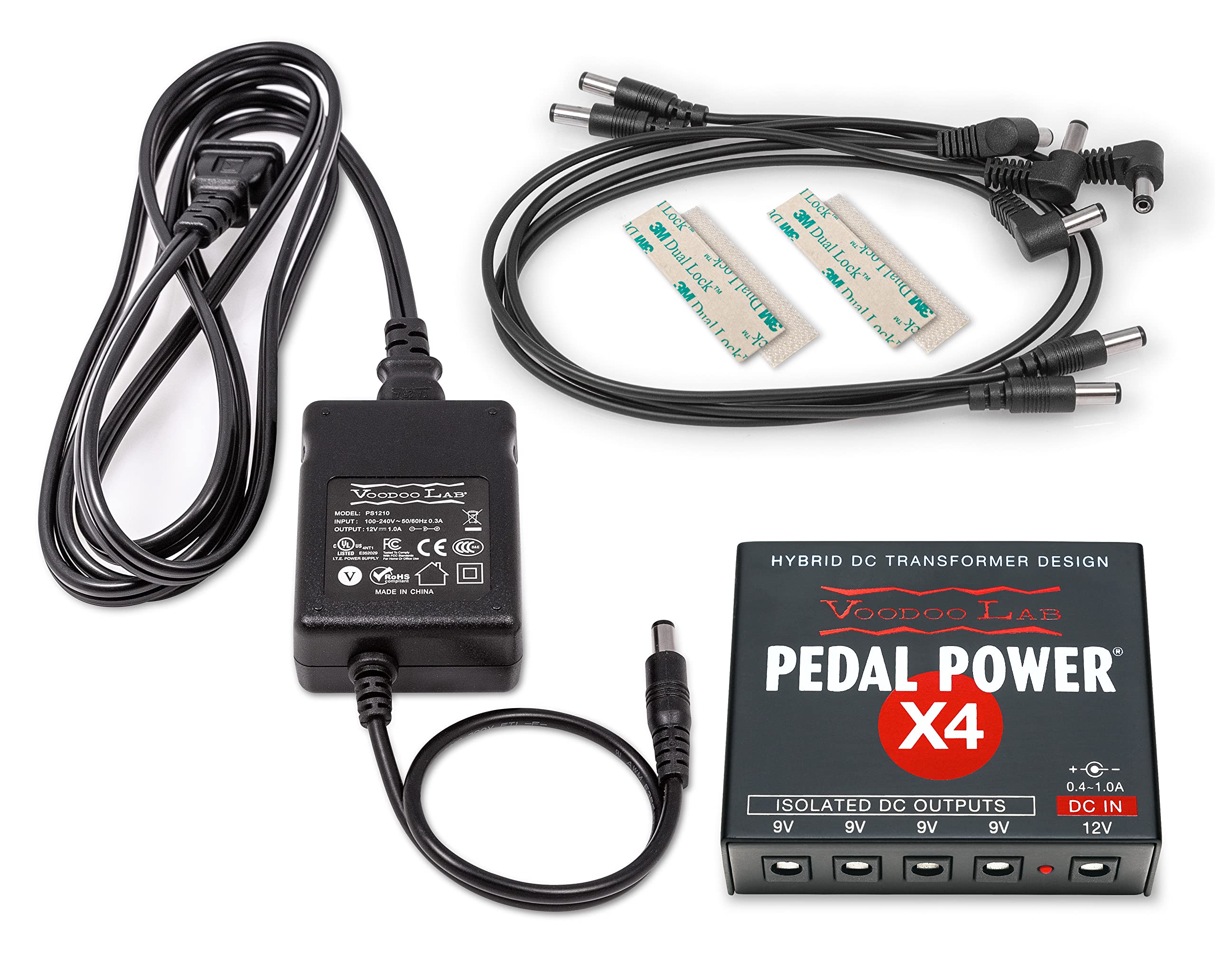 Foto 2 pulgar | Fuente De Alimentación Voodoo Lab Pedal Power X4 Aislada 4x 500ma - Venta Internacional.