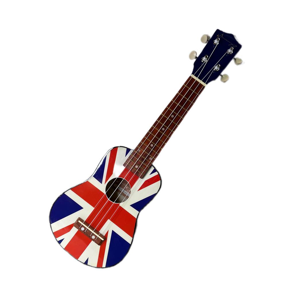 Foto 4 pulgar | Ukulele Soprano 21 Pulg Bandera De Inglaterra