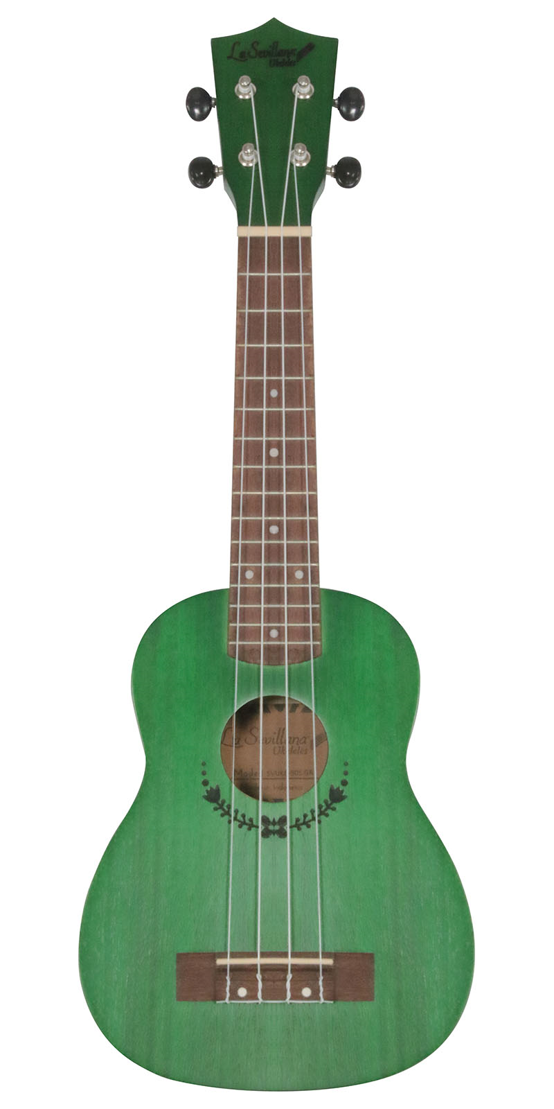 Ukulele Soprano Acústico La Sevillana Svuke50s Grn