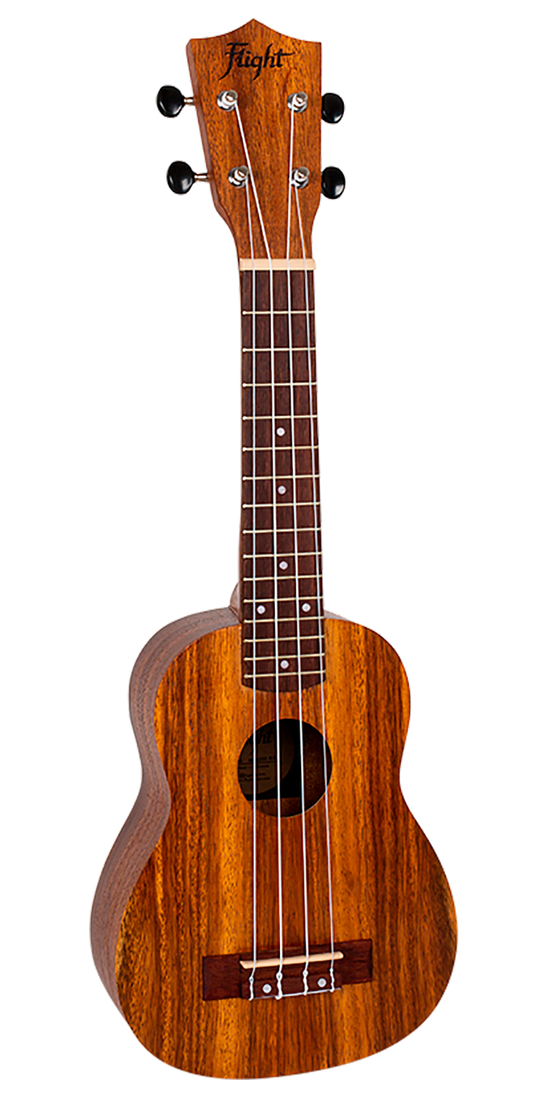 Ukelele Flight NUS-200 Teak Marrón Soprano + Funda