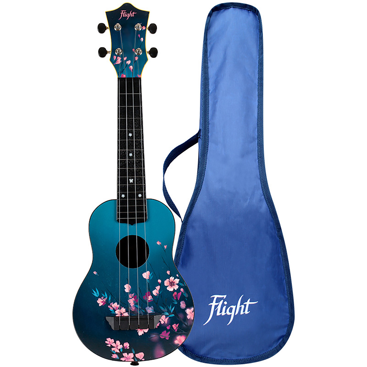 Foto 1 | Ukelele Flight TUS-32 Sakura Multicolor Soprano + Funda