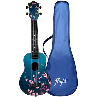 Foto 1 | Ukelele Flight TUS-32 Sakura Multicolor Soprano + Funda