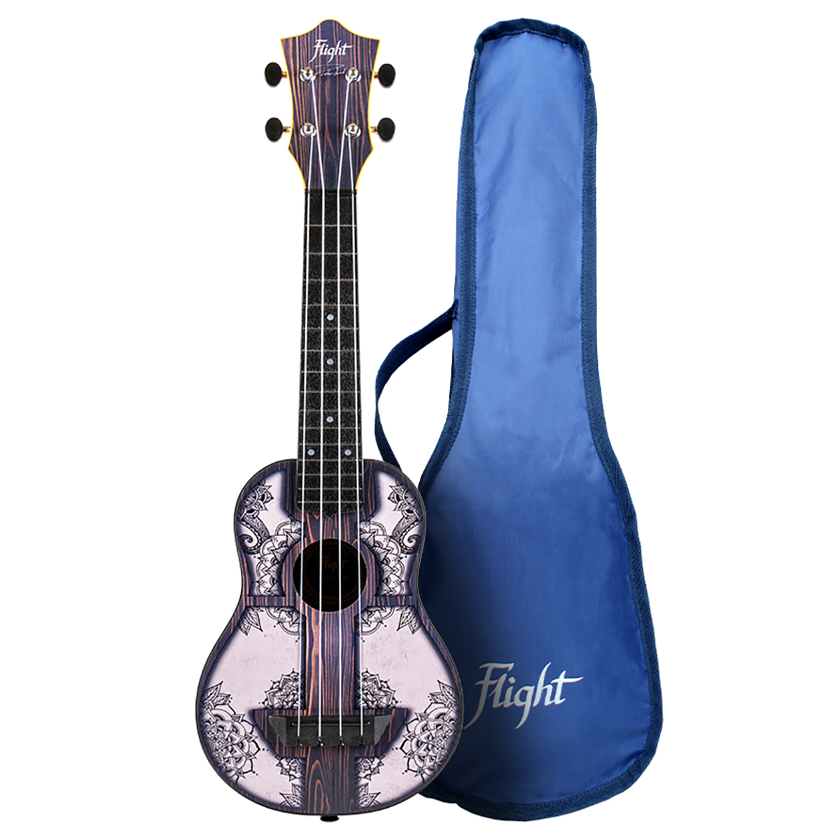 Foto 2 pulgar | Ukelele Flight TUS-40 MW Multicolor Soprano + Funda